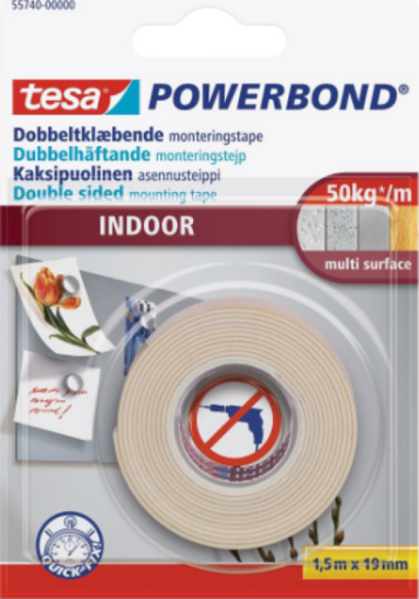 dobbeltsidig tape for Nanoleaf paneler