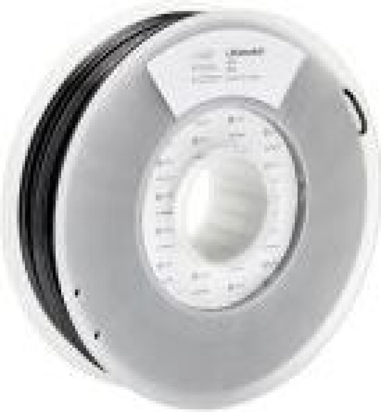 227282 Filament PETG kemisk bestandig, Varmebestandig 2.85 mm 750 g Sort 1 stk