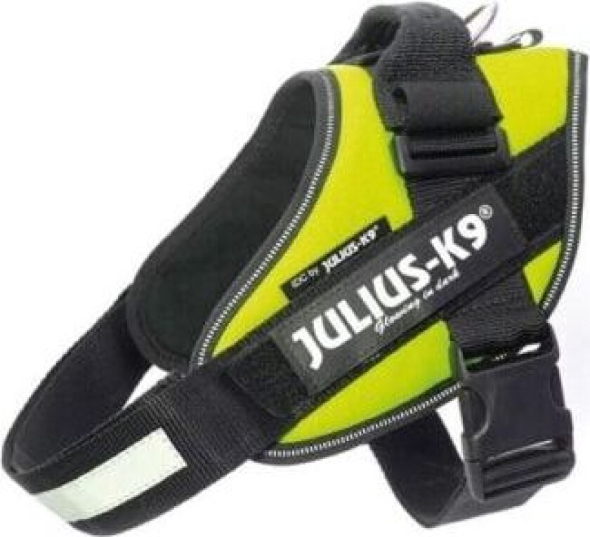 Bilde av IDC® Hundesele - UV Neon Green (1)
