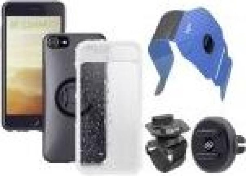 SP CONNECT Smartphone Bundle Multi Activity Bundle iPhone 8+/7+/6+/6s+, Bicycle, Incl. 1 smartphone case, 1 vent mount, 1