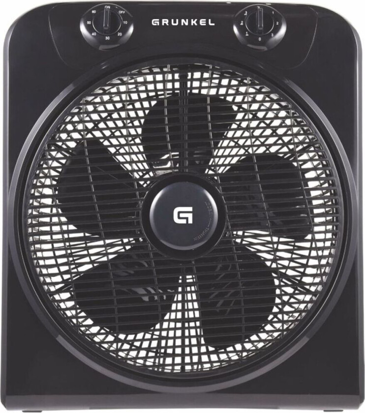 Gulvvifte Grunkel Box Fan NG 45 W Svart