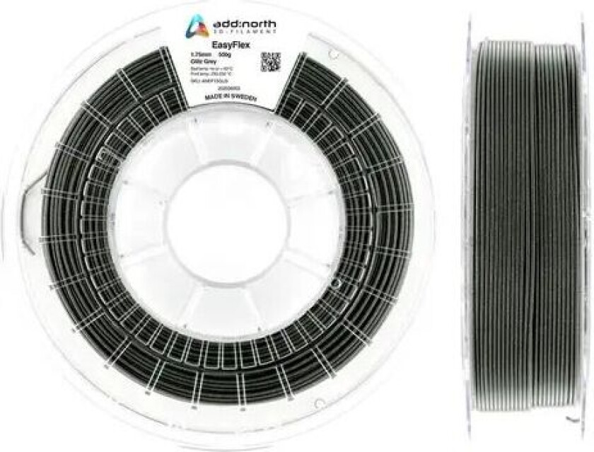 Easyflex TPU-filament Glitz-grå