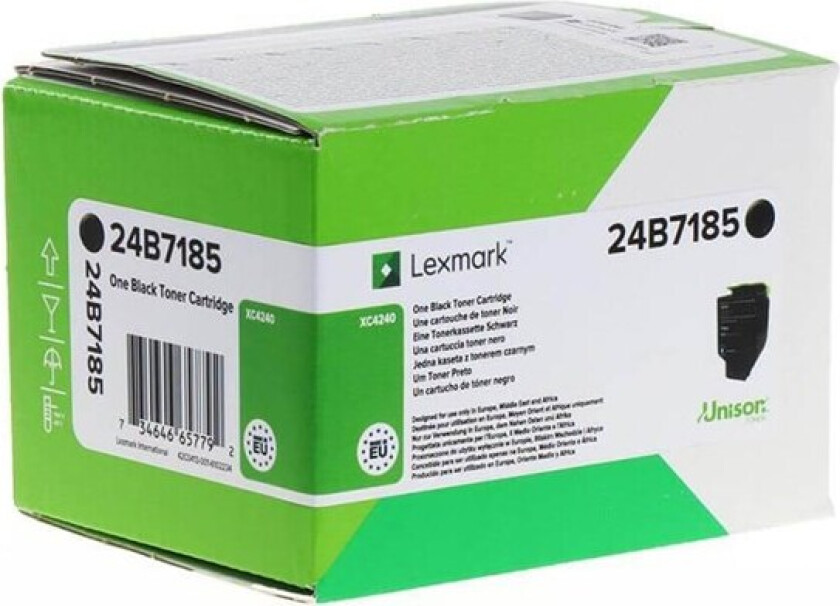 24B7161 toner cartridge Black 9.000pages - Laser toner Svart