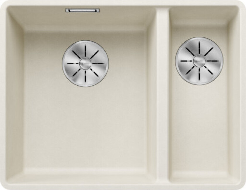 Subline 340/160-F UXI kjøkkenvask, 55,2x42,7 cm, hvit