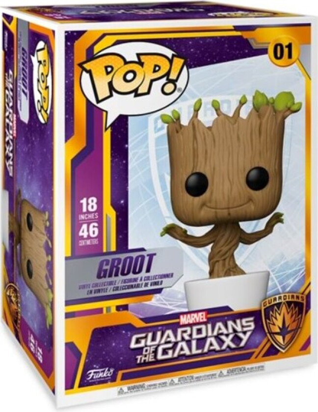 - POP 18" Marvel GotG Dancing Groot - Figur