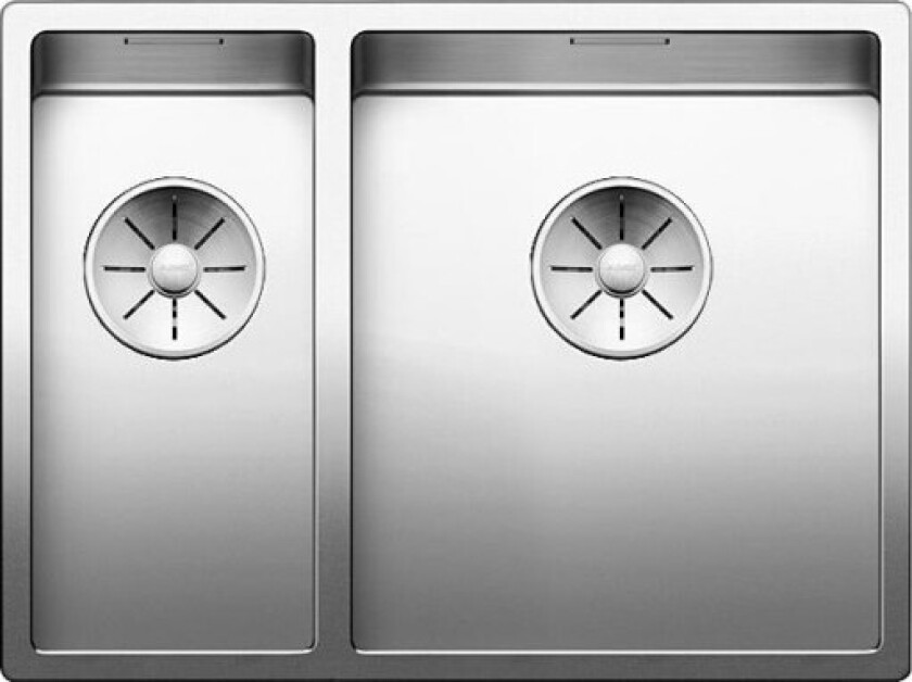 Claron 340/180-IF/N UXI kjøkkenvask, 58,5x44 cm, rustfritt stål