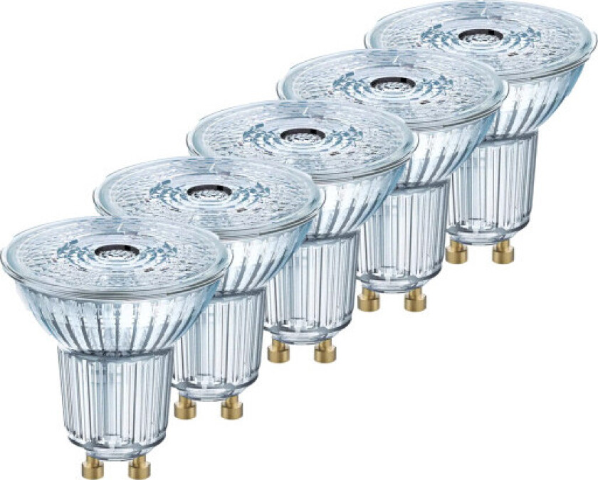Parathom GU10 LED spot, dimmbar, 4,5W, 3000K - 5 stk.