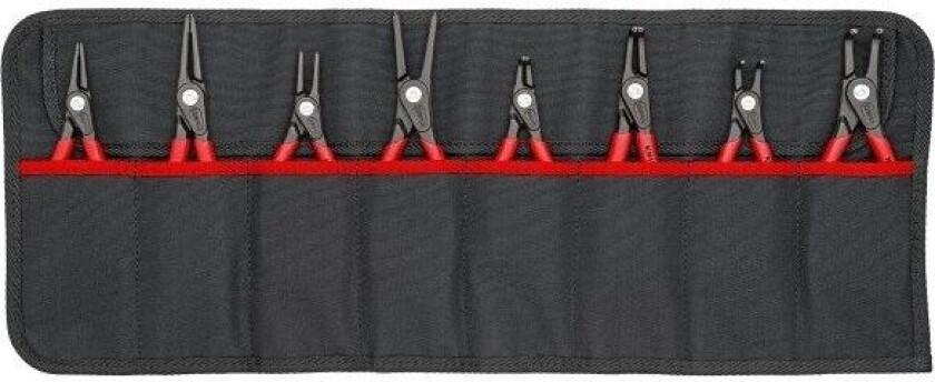 00 19 58 V02, Låseringtang, Rød, 610 mm, 240 mm, 1,4 kg