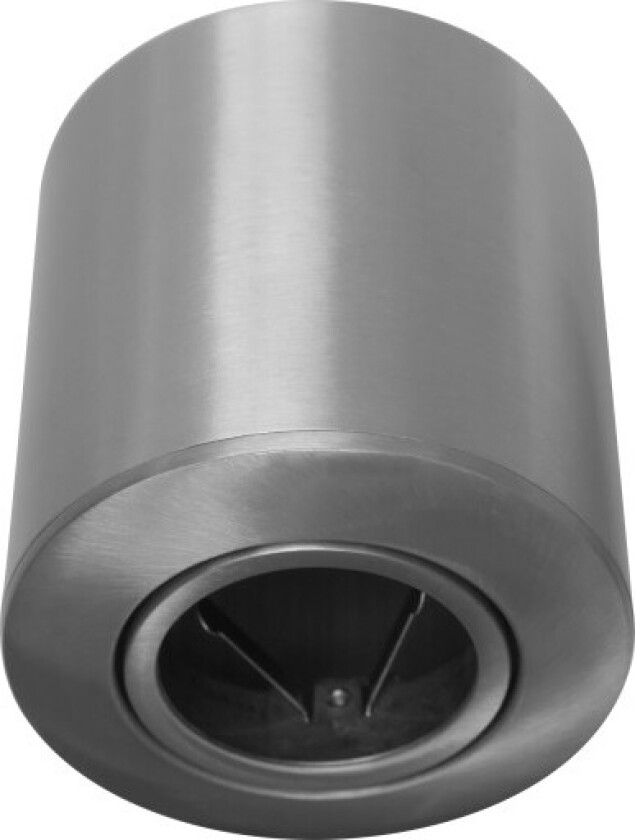 Surf spotlight, børstet stål