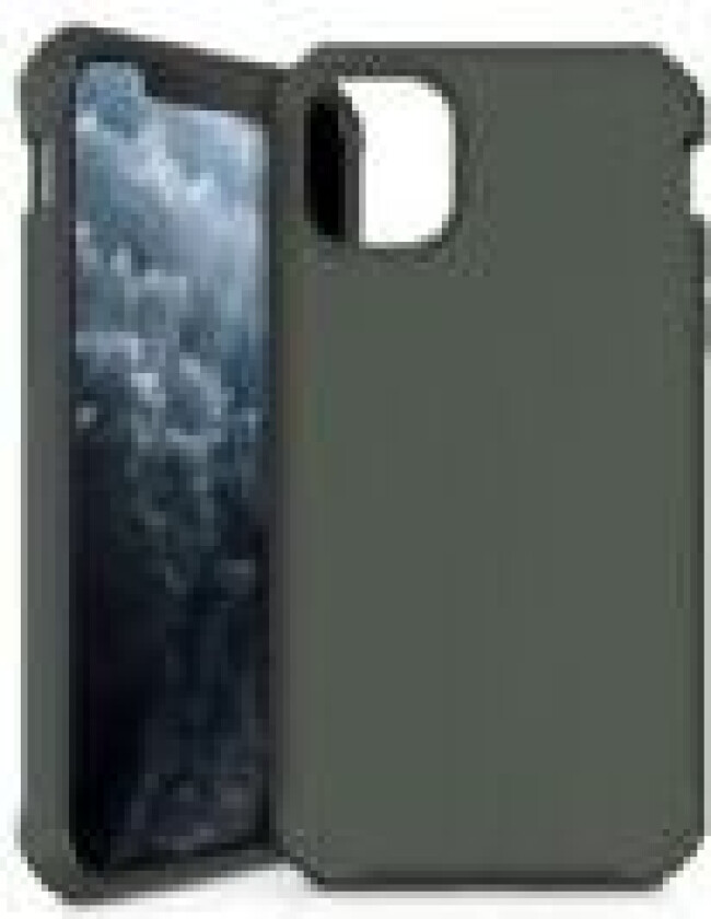 ITSKINS FERONIABIO cover til iPhone 11 Pro Max / XS Max®. Midnight Green