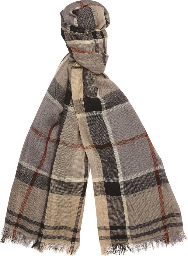 Women's Welton Tartan Scarf Stone Dress Tartan OneSize, Stone Dress Tartan