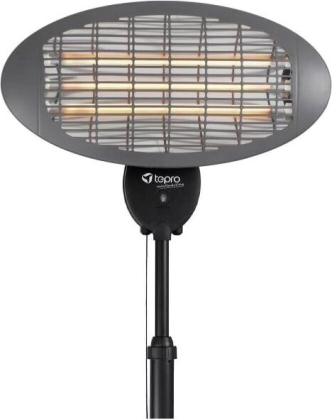tepro hageterrassespotter 2000 W sort