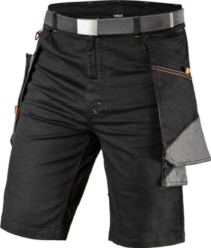 Neo HD slim work shorts, belt, size M