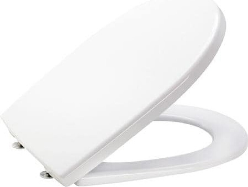 Skandi Nordic toalettsete, hvit
