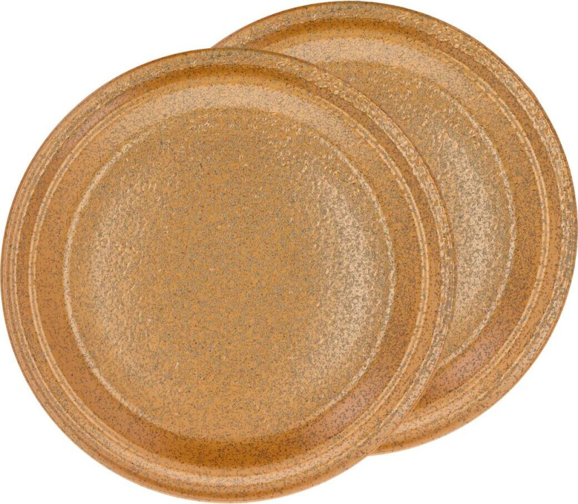 Evig tallerken Ø 26 cm 2-pakning Amber