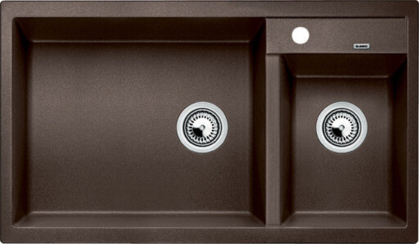 Metra 9 kjøkkenvask, 86x50 cm, brun