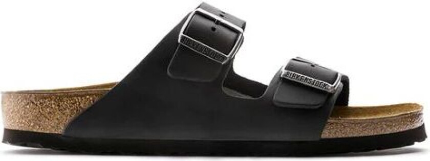 Unisex Arizona Oiled Leather Narrow 35, Black
