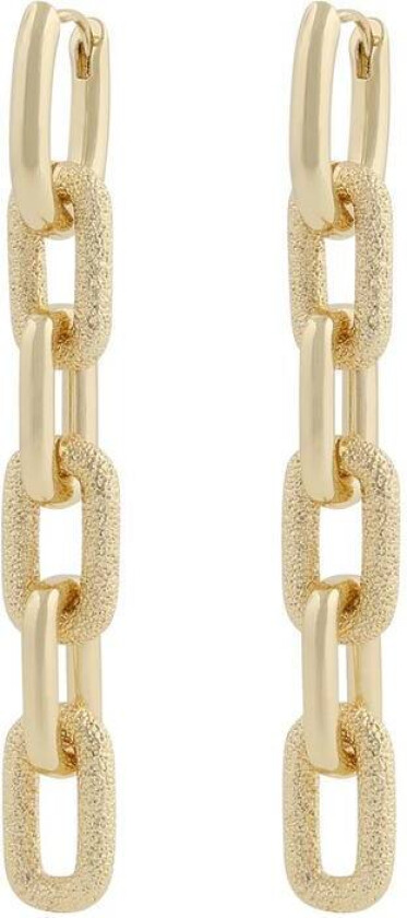 Snö Of Sweden Serena Long Earring Plain Gold