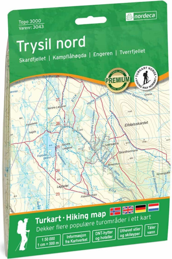 Trysil Nord 1:50 000