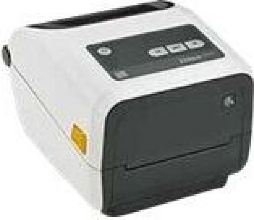 Technologies ZD421c-HC - Etikettskriver - termotransfer - Rull (11,2 cm) - 300 dpi - inntil 102 mm/sek - USB 2.0, LAN, USB-vert - hvit