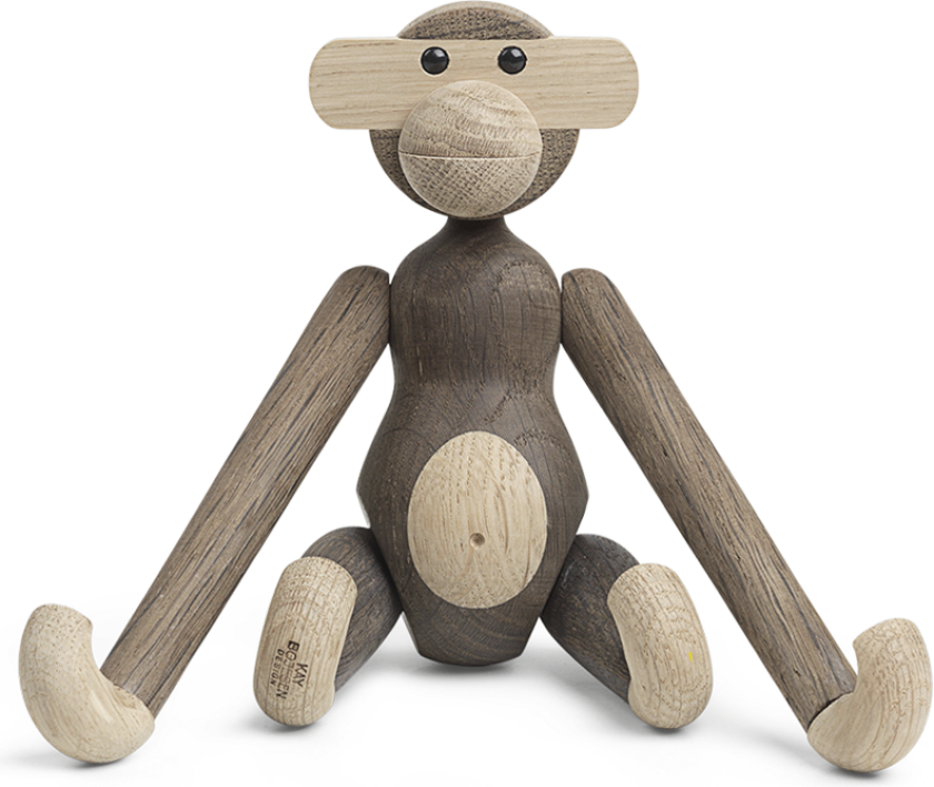 Bilde av Kay Bojesen ape liten eik-røkt eik