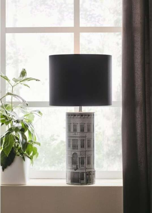 Ichi, Sort, Grå, Tekstil, Soverom, Stue, IP20, E27, 1 ampuller