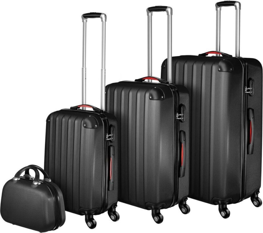 Koffert sett Pucci 4 deler - svart