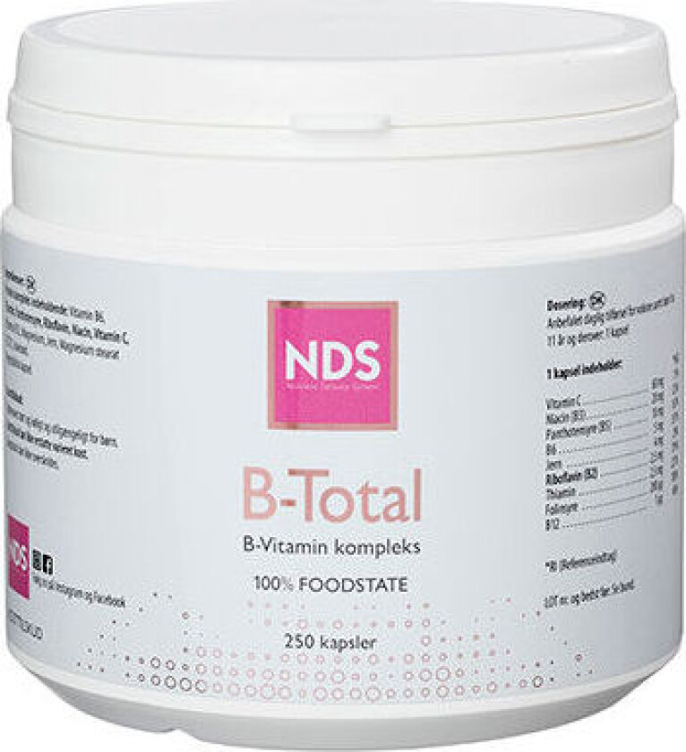B-Total Vitamin - 250 Tabletter