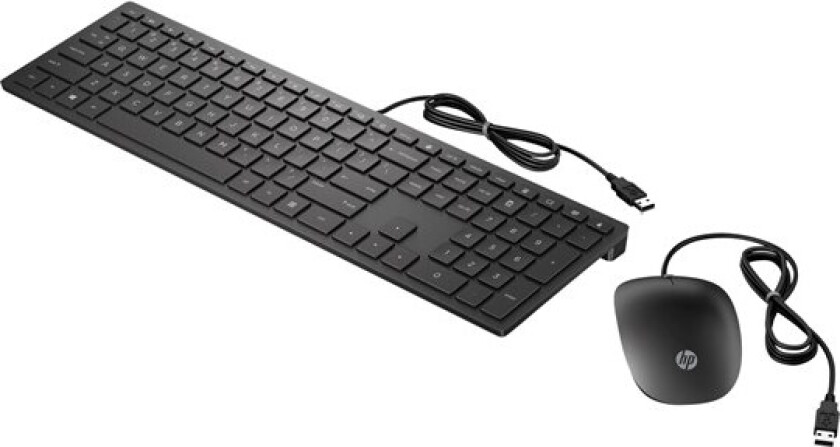 Pavilion 400 - Tastatur & Mussett - Svart