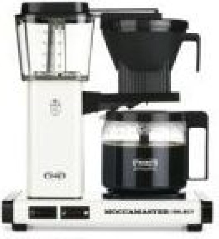 KBG Select, Kaffebrygger (drypp), 1,25 l, Malt kaffe, 1520 W, Hvit