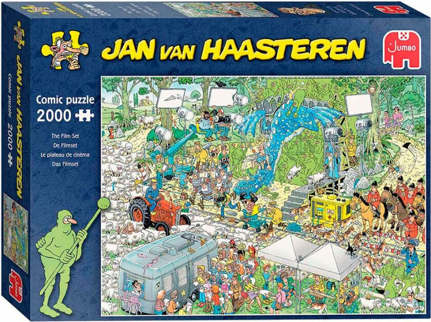 Puzzle Jan van Haasteren - The Film Set