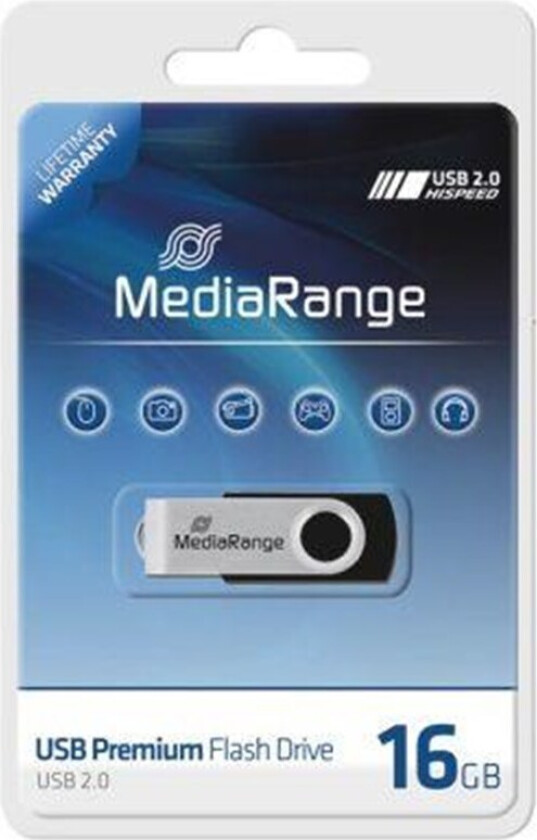 MediaRange USB 2.0 Premium Flash Drive 16GB