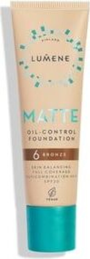 Matte Oil-Control Foundation 6 Bronze