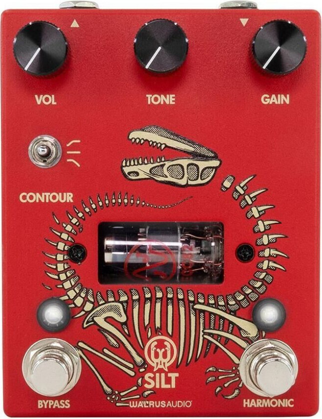 Silt Harmonic Tube Fuzz Red