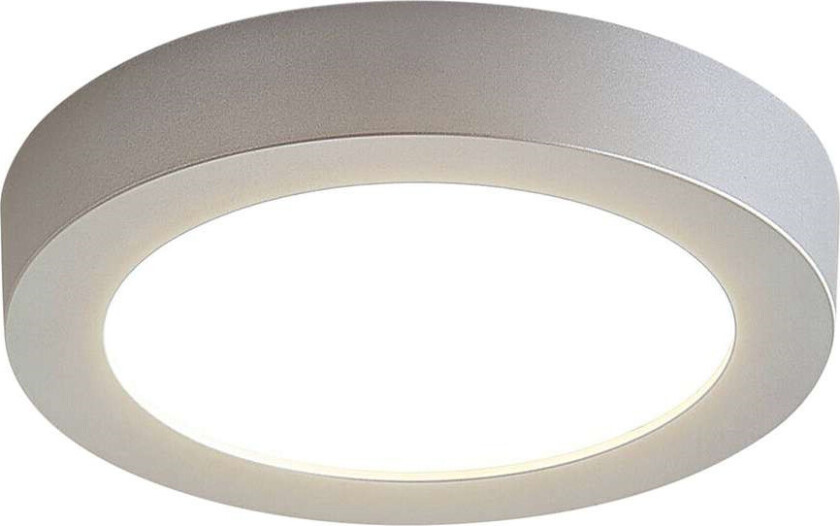 LED-taklampe Marlo sølv 3 000K rund 25,2cm