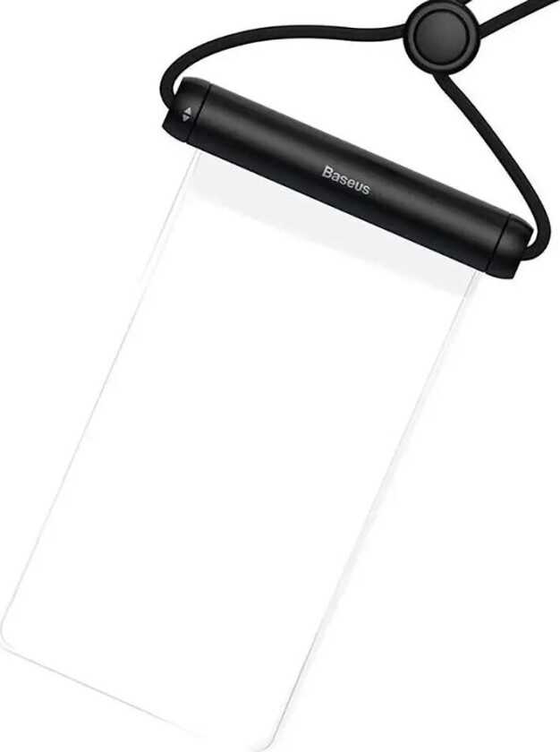 Cylinder Slide-cover waterproof smartphone bag (black)