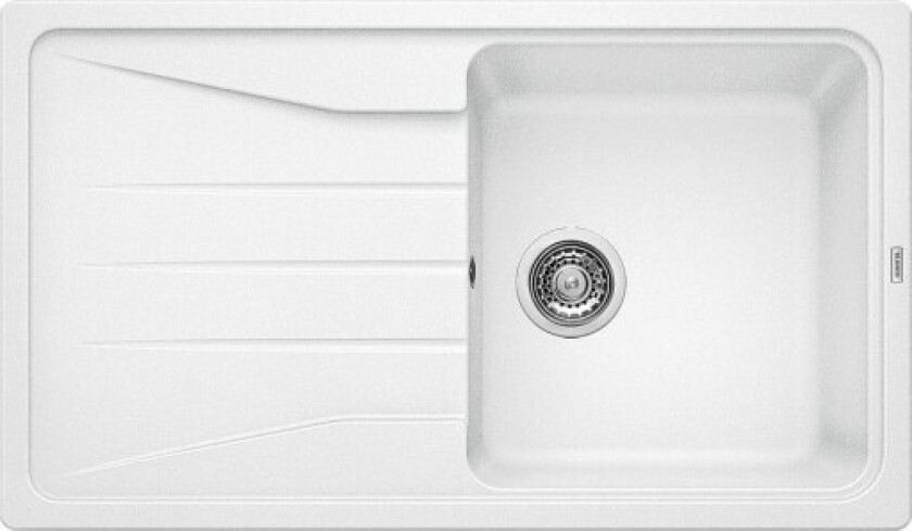 Sona 5S UX kjøkkenvask, 86x50 cm, hvit
