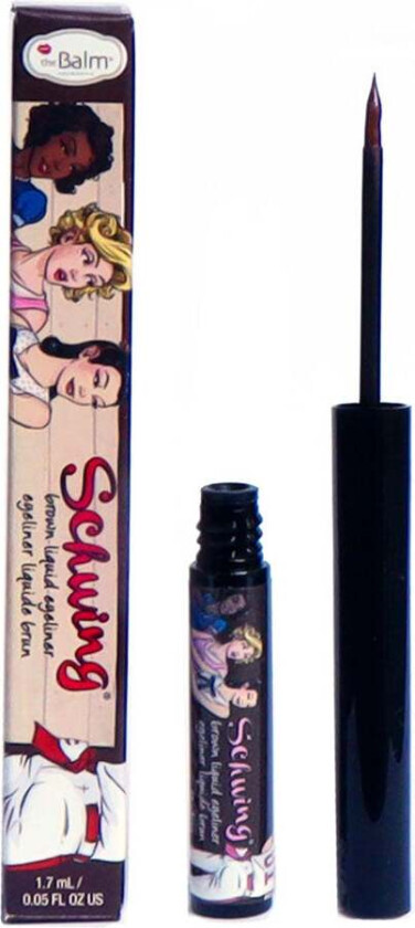 the Balm Schwing! Brown Liquid Eyeliner 1,7ml