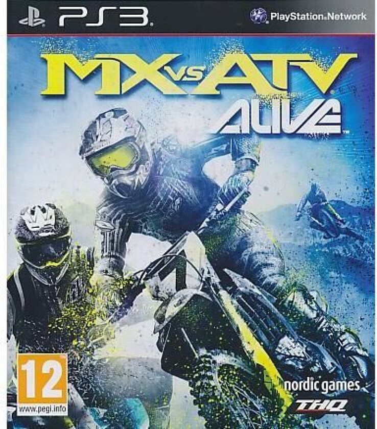 MX vs ATV Alive - Sony PlayStation 3 - Racing