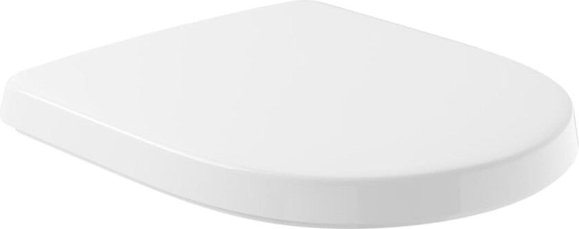 O.Novo toalettsete, soft close, avtagbar, hvit