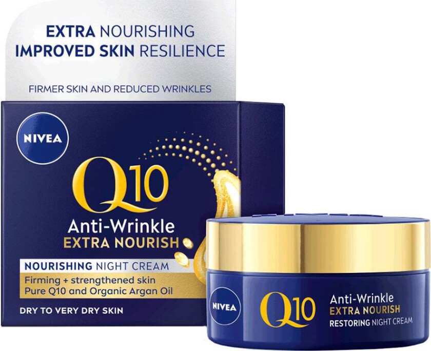 - Q10 Power Anti-Wrinkle Extra Nourish - For Women, 50 ml