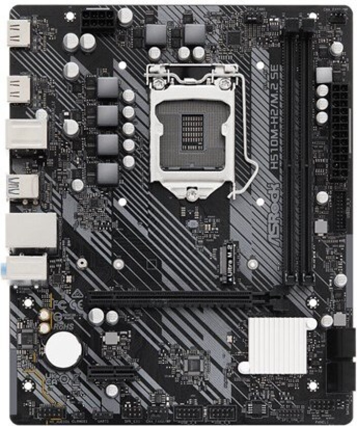 H510M-H2/M.2 SE - motherboard - micro ATX - LGA1200 Socket - H470 Hovedkort - Intel H470 - Intel LGA1200 socket - DDR4 RAM - Micro-ATX