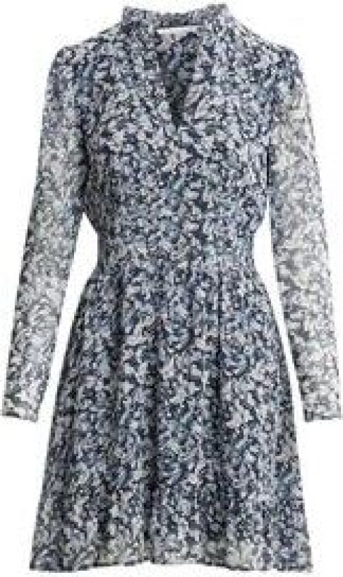 Amina Dress - Blue Dawn Print L