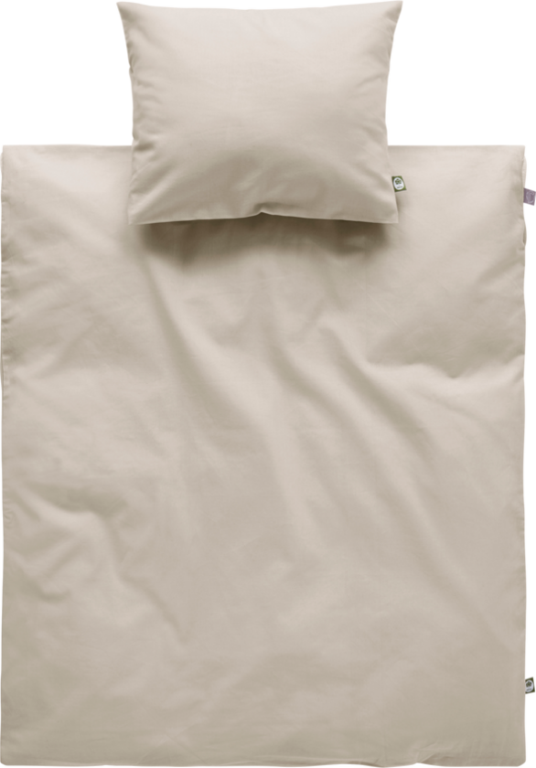 Bilde av ZACK BABY sengesett vogn/vugge - økologisk Beige