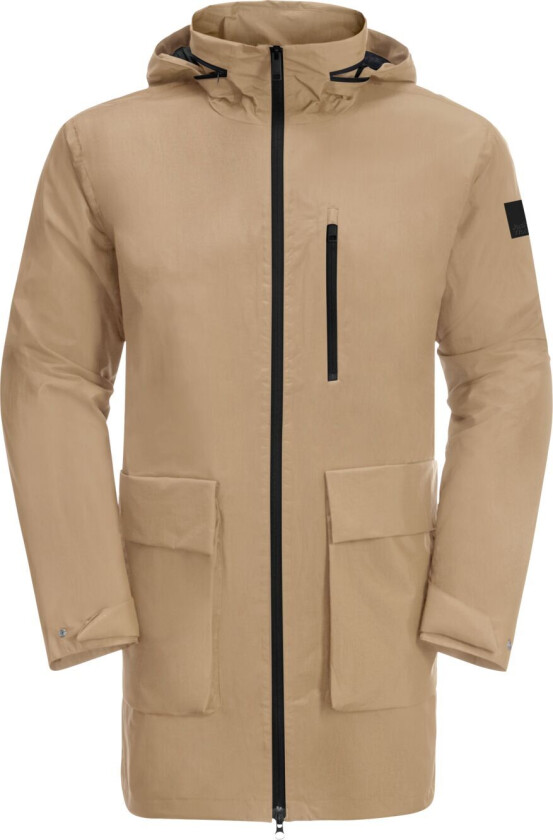 Men's Norden Port Parka Sand Storm S, Sand Storm