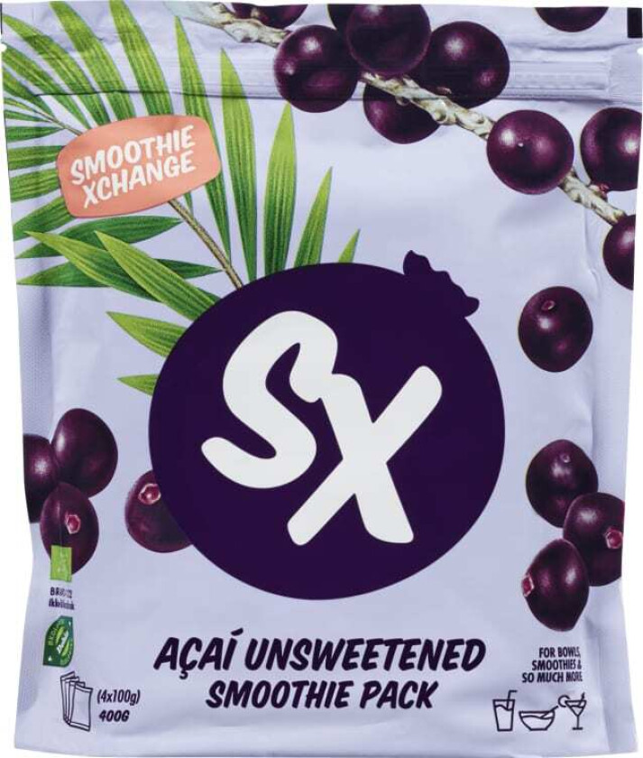 Smoothie Pack Acai Usukret 400g