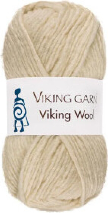 Viking Garn Ull Naturhvit 502