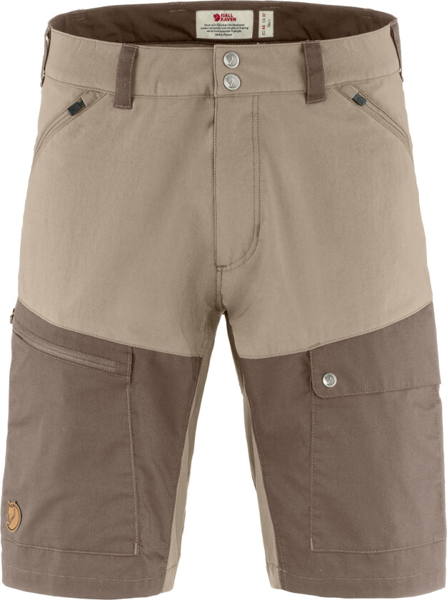 Abisko Midsummer Shorts Herre Fossil/Suede Brown 50