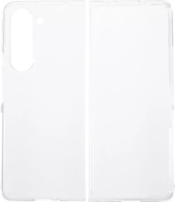 Samsung Galaxy Z Fold5 (5G) Bakdeksel i Hard Plast - Gjennomsiktig