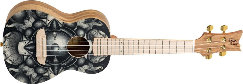 Ortega Ruar-Bi Concert Ukulele Art Series, Birds